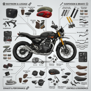 Motorcycle parts